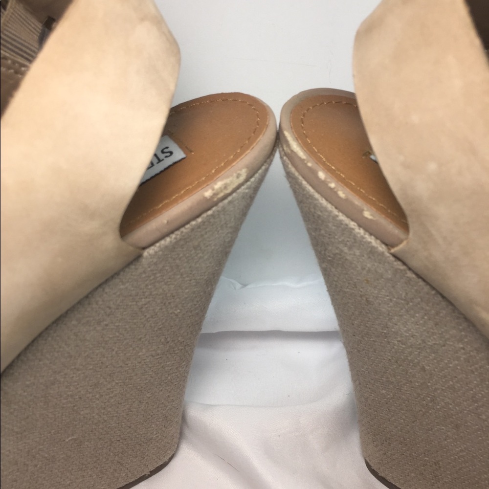 Steve Madden Platform Wedges Sz 9.5 - Picture 5 of 5
